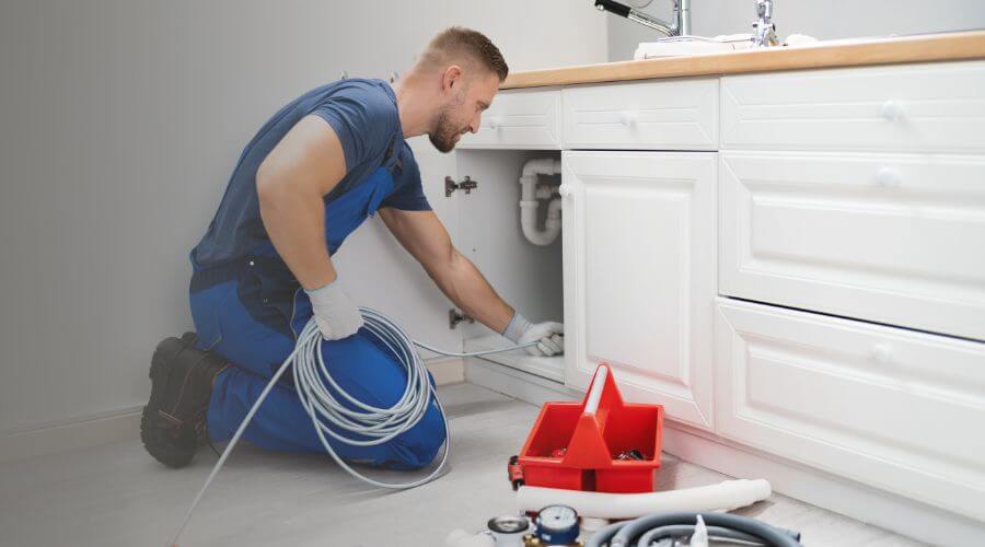 Local annual plumbing maintenance in Center Cross, VA